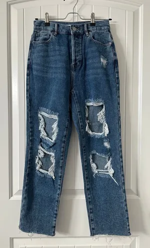 PacSun High Rise Straight‎ Blue Jeans Size 25 thumbnail 1