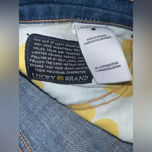Lucky Brand Denim Blue Jeans Women’s Size 14/32 Sienna Cigarette‎ Mid Rise thumbnail 10