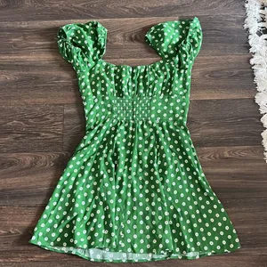 Reformation Green Floral Dress thumbnail 4