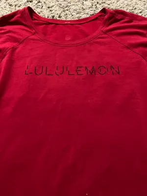 Lululemon Lunar New Year Red Long Sleeve Size 8 thumbnail 3