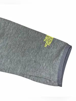 The North Face Quilted Zip Up Hoodie Jacket Grey Athleisure Layer XL Gorpcore thumbnail 7