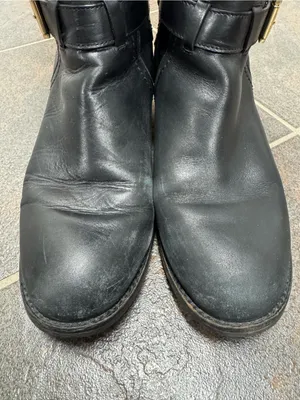 Tory Burch Adeline Riding Boots Knee High Equestrian Leather Black 7.5 Classic thumbnail 4