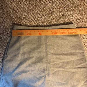 Aritzia Wilfred Essonne Mini Skirt Grey A-Line Wool Cashmere‎ Blend Size 10 thumbnail 6