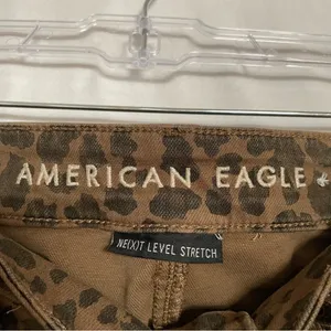 American Eagle next level stretch super hi-rise leopard jegging 4S thumbnail 5