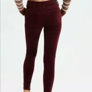 NWOT American Eagle High Rise Jegging Corduroy Skinny Pants Button Fly thumbnail 3