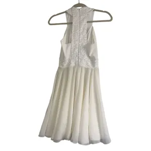 ✨Dress the Population Delani Racerback Sequin Ivory Sz XS Dress✨ thumbnail 7