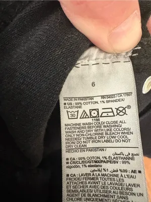 Old navy black OG straight high rise jeans thumbnail 4
