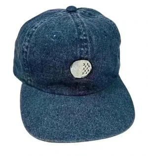 Imperial Vintage Denim‎ Baseball Cap Blue Golf Embroidered Unisex Hat thumbnail 1