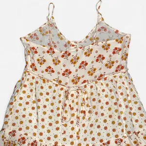 Patrons-of-peace Women's Cream and Orange Dress thumbnail 7