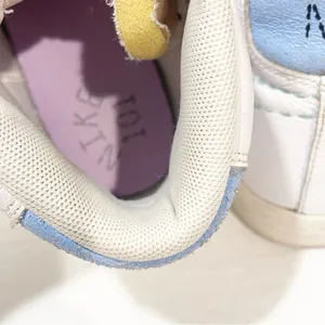 Nike Size 8 Blazer Mid 77 DX2350-100 White Leather Sneaker‎ thumbnail 5