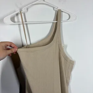 NWT Aerie One Shoulder Ribbed Midi Dress Size Medium thumbnail 6