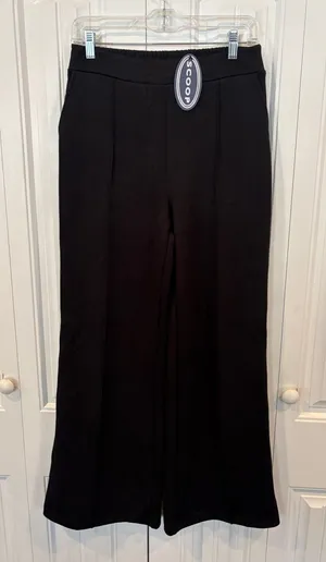 Scoop black wide leg pants size small thumbnail 1
