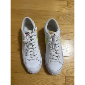 Nike Blazer Low Platform " White/Black/Light Lemon Twist" Size 8.5 thumbnail 3