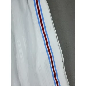 YLLW Snap Tearaway Track Pants Womens S White Striped Patch Sporty Streetwear thumbnail 3