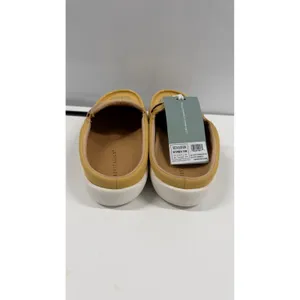 Revitalign Siesta Slide Gem Cornsilk Yellow Rhinestone Mules Size 10B thumbnail 9