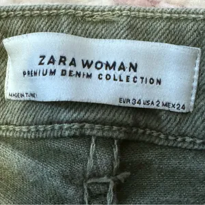 Zara gray/army green skinny jeans sz‎ 24 thumbnail 3