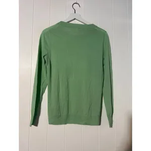 J.Crew Sweater Women's Small Mint Green Merino Wool Crewneck Lightweight thumbnail 4
