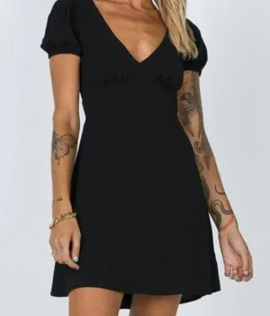 Smith Black Mini Open Back Dress 2 thumbnail 1