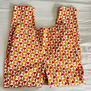 Boden• Spring Geometric Pattern Ankle Pants• Sz 6 thumbnail 4