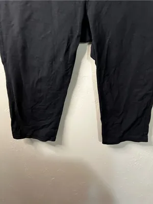 Athleta Be Free Black Crop Capri Leggings 17" Inseam High Rise Athletic Yoga Pan thumbnail 4