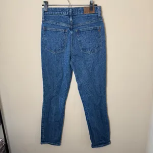 Madewell Perfect Vintage Jean Womens 27 Haight Wash Denim Pants Stretch NA919 thumbnail 2