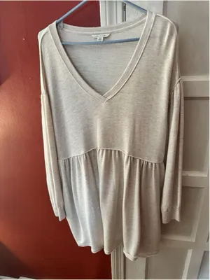 American Eagle V-Neck Babydoll Dress thumbnail 7