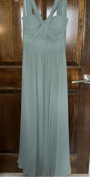 Birdy Grey grace convertible sage green maxi dress thumbnail 1