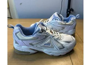 Avia Womens Mesh Upper Sporty Athletic Running Sneakers Shoes White Size 7 thumbnail 1