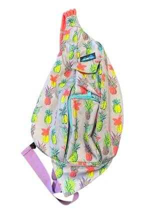 KAVU Pineapple Mini Rope Sling Pack Bag thumbnail 1