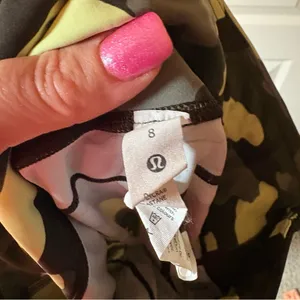 Lululemon Fast and Free Tight 25Non-Reflective Nulux Sz 8 Heritage 365 Camo thumbnail 6