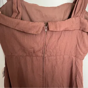 NEW Altar’d State Brown Midi Dress Size Large NWT thumbnail 7