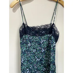 Aerie Floral Lace Trim Mini Slip Dress Size S NWT Y2K Romantic‎ Fairy thumbnail 4