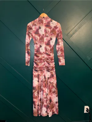 Bardot Lea Mesh Dress in Tie Dye Wedding Party Dress Size Small thumbnail 3