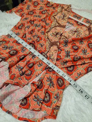 NEW Free People Falling For You Top in Red Pink Small thumbnail 5