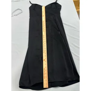 Wilfred Black Glaze Satin Dress Size 10‎ thumbnail 7