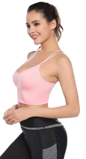 Medium Support Padded Strappy Sportsbra thumbnail 1