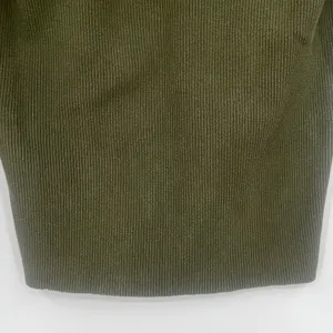 Ralph Lauren Vtg Polo Jeans Y2K Womens Sweater Sz XL Olive Ribbed Preppy Quiet Luxury Flag thumbnail 7