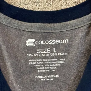 Colosseum White Auburn Univ. Tigers V-Neck Shirt thumbnail 4