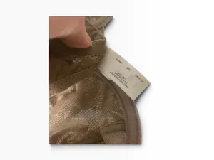 Vintage Victoria’s Secret brown lace unlined very sexy bra 38B thumbnail 14