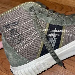 Limited edition earth day high top vans thumbnail 3