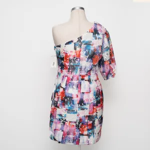 Dress the Population - Gabriella Lace‎ One-Shoulder Dress thumbnail 3