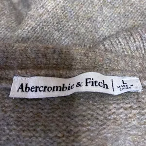 Abercrombie & Fitch Women's Brown Tan Tie Front Long Sleeve Cardigan Sweater L thumbnail 3