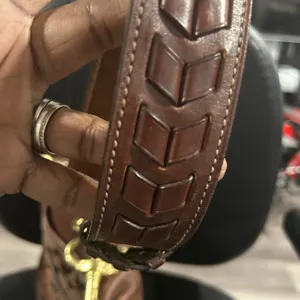 Coach Brown Leather and Canvas Shoulder Bag thumbnail 2