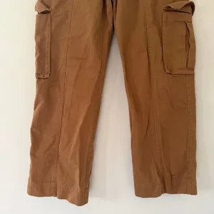 Abercrombie & Fitch 100% Cotton Cargo Pants Size 29/8 Short Casual Relaxed Fit‎ thumbnail 2