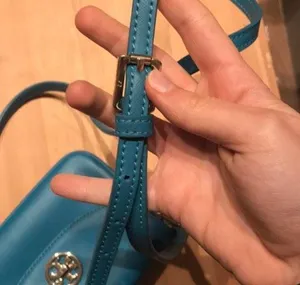Tory Burch Turquoise Cross Body Purse thumbnail 5