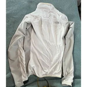 The North Face Women's Soft Shell Jacket White Gray Size S Windstopper EUC thumbnail 13