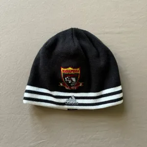 Adidas 3-Stripes “Massapequa” Soccer Beanie Skull Cap thumbnail 1
