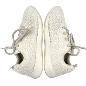 Allbirds Wool Sneakers Runner Fluffs White Merino Wool Athletic Shoes US Size 9 thumbnail 3