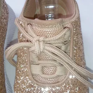 Anna 7 Gold Glitter Slip On Sneakers thumbnail 7