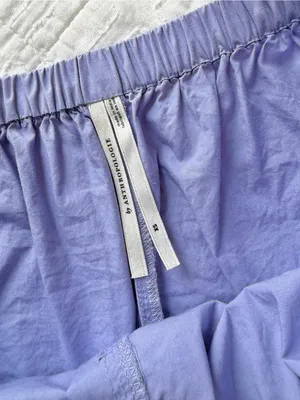 Anthropologie Scallop Micro Shorts XS Lavender Purple thumbnail 7